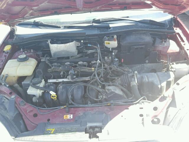 1FAFP34N87W272936 - 2007 FORD FOCUS BURGUNDY photo 7