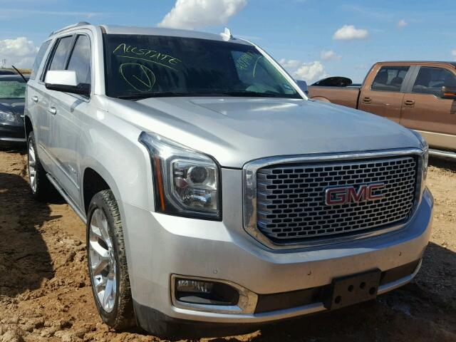 1GKS2CKJ3FR709220 - 2015 GMC YUKON SILVER photo 1