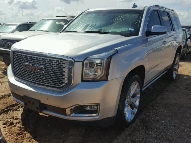 1GKS2CKJ3FR709220 - 2015 GMC YUKON SILVER photo 2