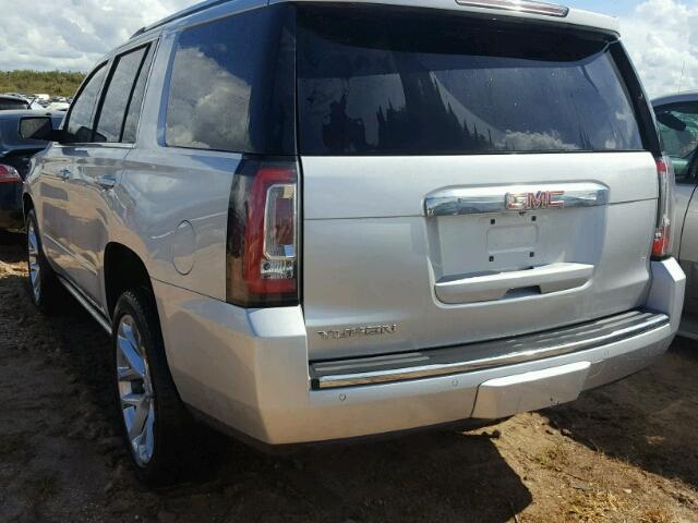 1GKS2CKJ3FR709220 - 2015 GMC YUKON SILVER photo 3