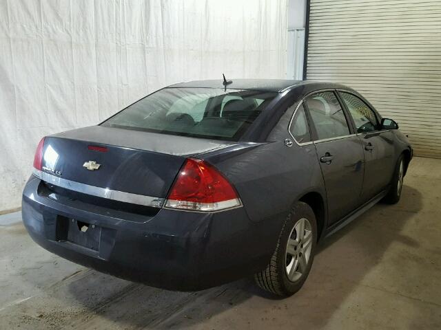 2G1WB57N391222562 - 2009 CHEVROLET IMPALA LS GRAY photo 4