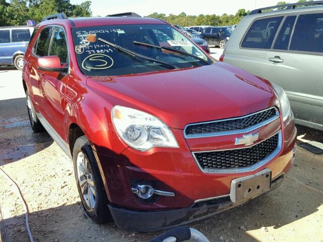 2GNFLNE5XC6338849 - 2012 CHEVROLET EQUINOX MAROON photo 1