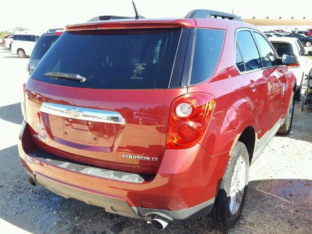 2GNFLNE5XC6338849 - 2012 CHEVROLET EQUINOX MAROON photo 4