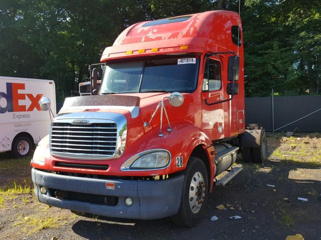 1FUBA5CK25LU14542 - 2005 FREIGHTLINER CONVENTION RED photo 2