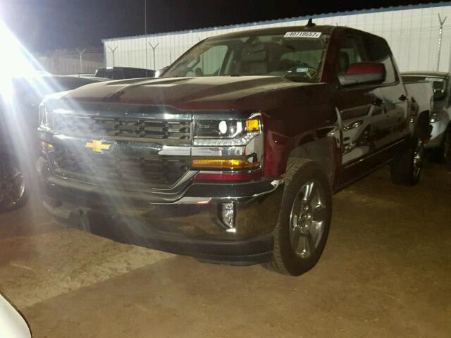 3GCPCREC2GG251721 - 2016 CHEVROLET SILVERADO BURGUNDY photo 2