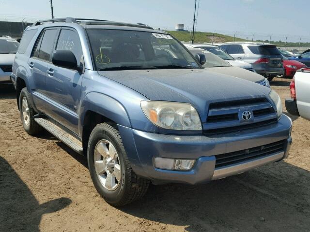 JTEZU14R640025836 - 2004 TOYOTA 4RUNNER BLUE photo 1