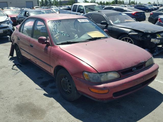 1NXBB02E2TZ456988 - 1996 TOYOTA COROLLA DX MAROON photo 1