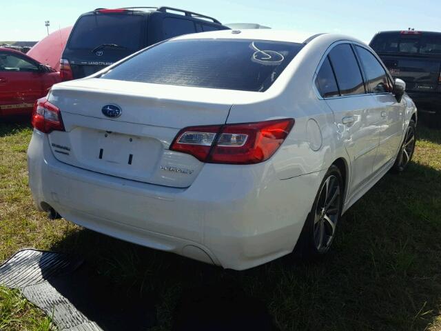 4S3BNBL6XF3028529 - 2015 SUBARU LEGACY WHITE photo 4