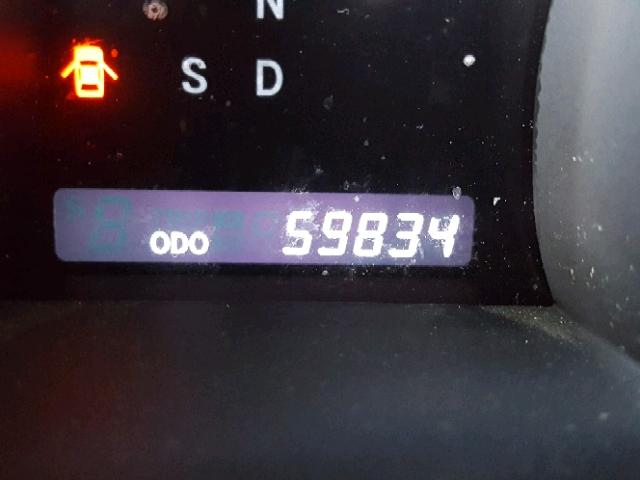 5TDZA3EH8DS040866 - 2013 TOYOTA HIGHLANDER BLACK photo 8