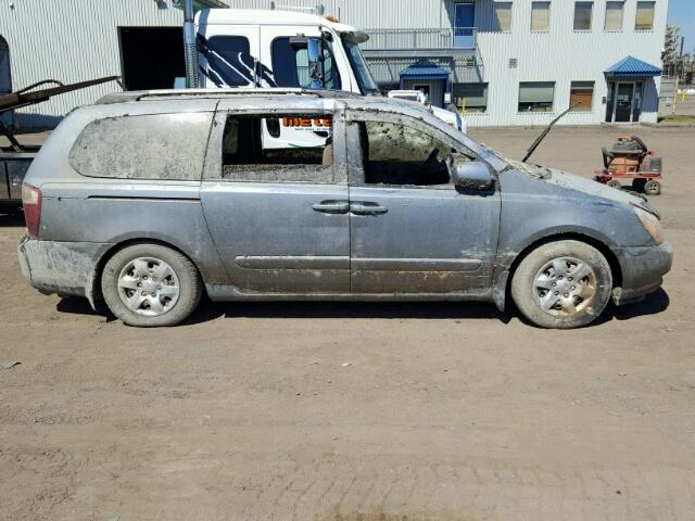 KNDMB233696305381 - 2009 KIA SEDONA EX GRAY photo 9