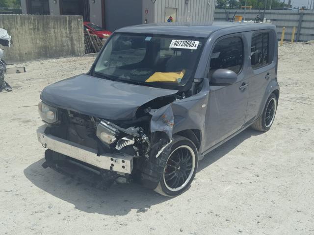 JN8AZ2KR2DT303601 - 2013 NISSAN CUBE S GRAY photo 2