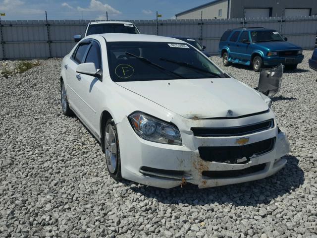 1G1ZC5E06CF194550 - 2012 CHEVROLET MALIBU 1LT WHITE photo 1