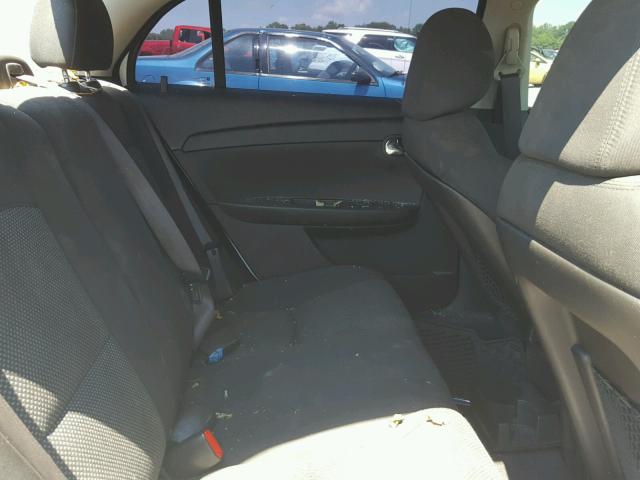 1G1ZC5E06CF194550 - 2012 CHEVROLET MALIBU 1LT WHITE photo 6