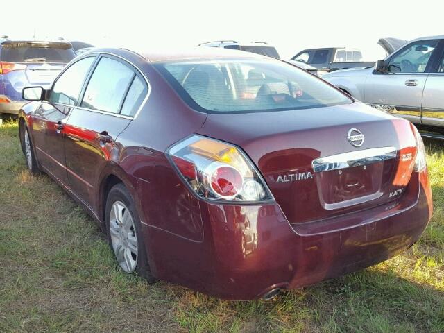 1N4AL2AP0BC164505 - 2011 NISSAN ALTIMA BURGUNDY photo 3