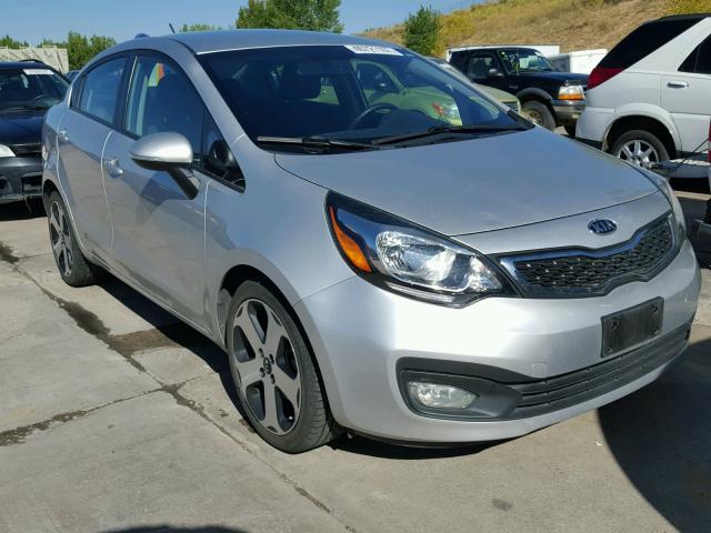 KNADN4A3XC6088153 - 2012 KIA RIO GRAY photo 1