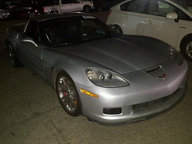 1G1YZ26E695110650 - 2009 CHEVROLET CORVETTE SILVER photo 1