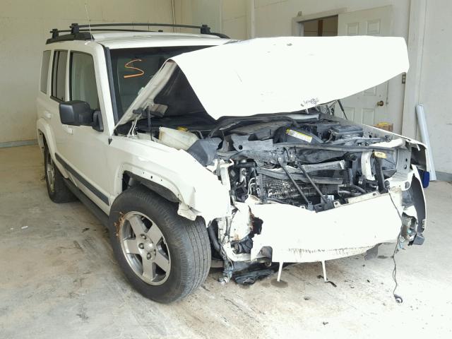 1J8HH48K39C501509 - 2009 JEEP COMMANDER WHITE photo 1