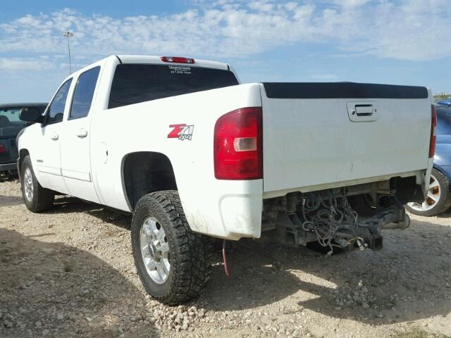 1GC1KYE88CF176145 - 2012 CHEVROLET SILVERADO WHITE photo 3