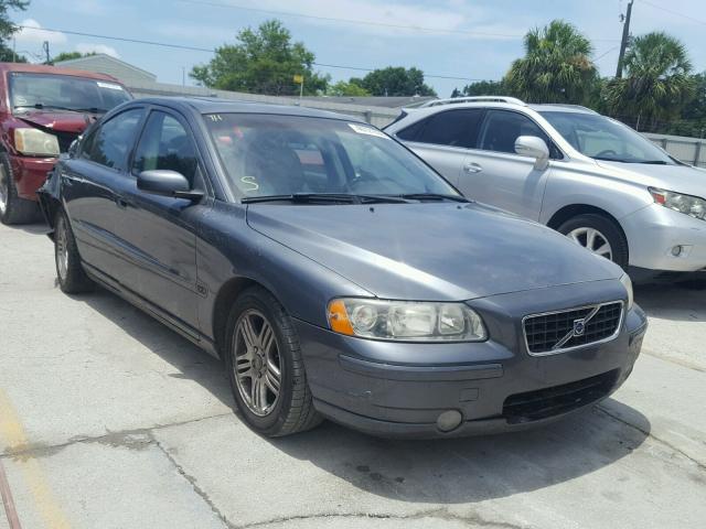 YV1RS592762511764 - 2006 VOLVO S60 2.5T GRAY photo 1