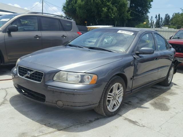 YV1RS592762511764 - 2006 VOLVO S60 2.5T GRAY photo 2