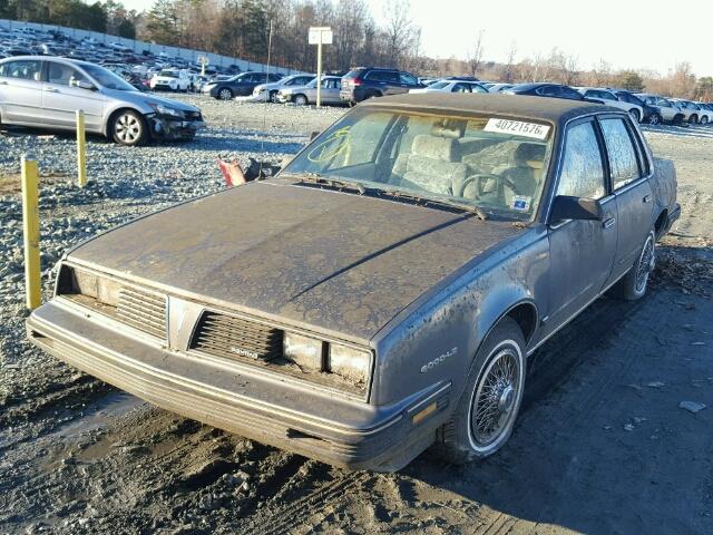 1G2AG19X2GT313893 - 1986 PONTIAC 6000 LE GRAY photo 2