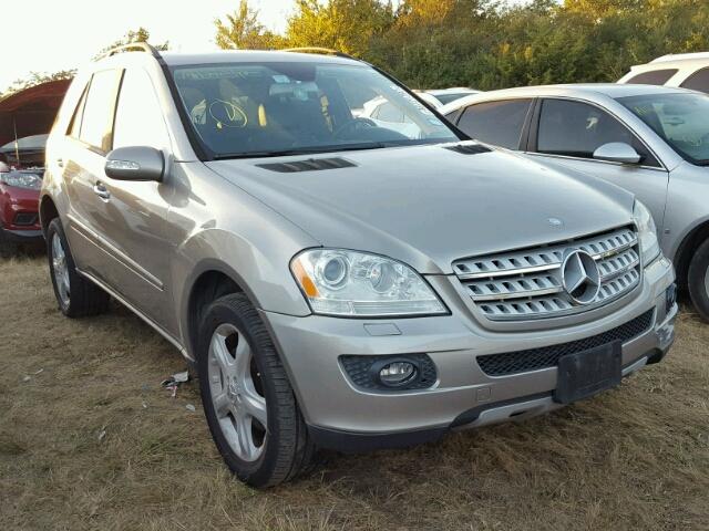 4JGBB86E86A113116 - 2006 MERCEDES-BENZ ML 350 SILVER photo 1