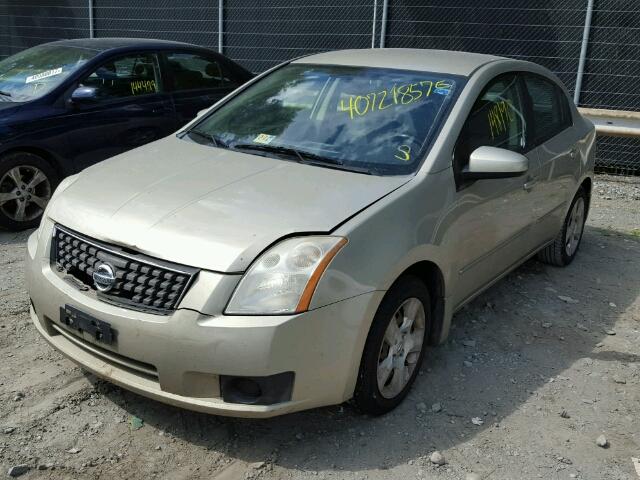 3N1AB61E77L663898 - 2007 NISSAN SENTRA 2.0 BEIGE photo 2