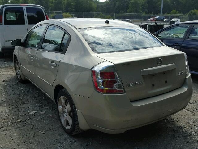 3N1AB61E77L663898 - 2007 NISSAN SENTRA 2.0 BEIGE photo 3