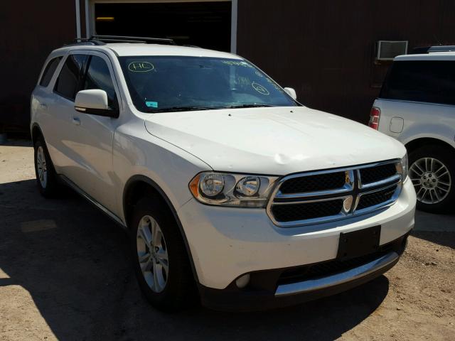 1D4RE4GG0BC634738 - 2011 DODGE DURANGO CR WHITE photo 1