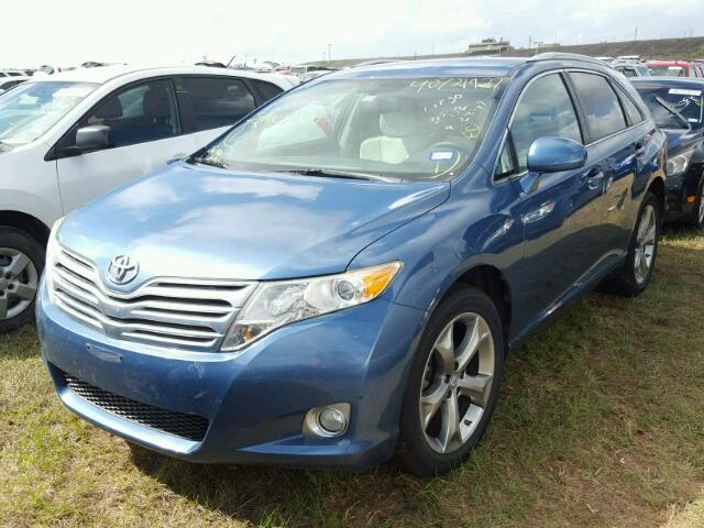 4T3BK3BB7BU062884 - 2011 TOYOTA VENZA BASE BLUE photo 2