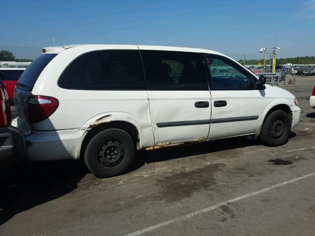 1D8GP24R07B242544 - 2007 DODGE GRAND CARA WHITE photo 4