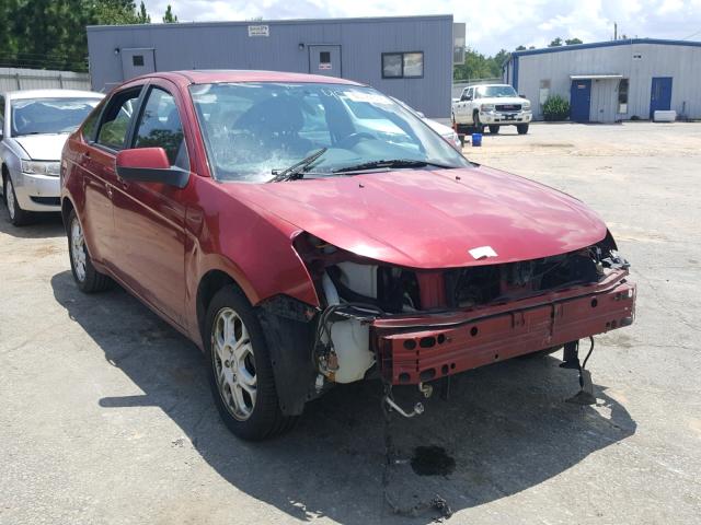 1FAHP36N99W217985 - 2009 FORD FOCUS SES RED photo 1