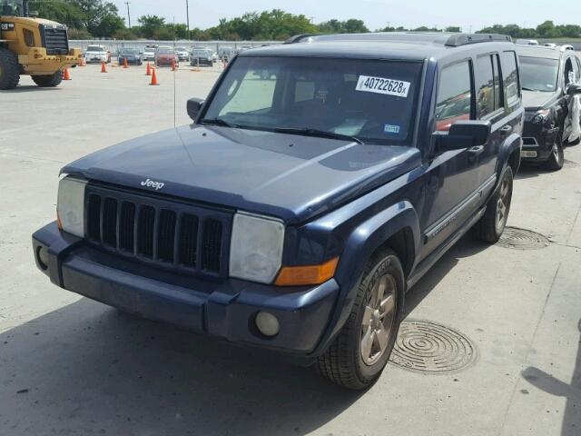 1J8HH48N26C107022 - 2006 JEEP COMMANDER BLUE photo 2