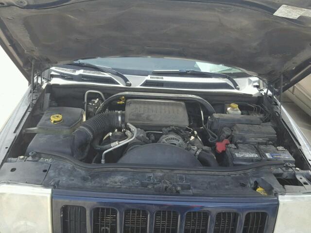 1J8HH48N26C107022 - 2006 JEEP COMMANDER BLUE photo 7