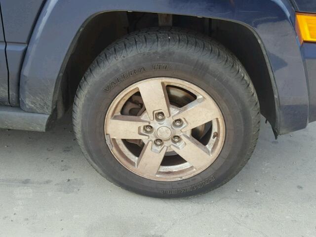 1J8HH48N26C107022 - 2006 JEEP COMMANDER BLUE photo 9