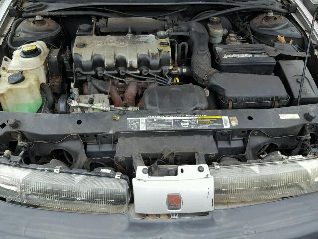 1G8ZH5286XZ371616 - 1999 SATURN SL1 GRAY photo 7