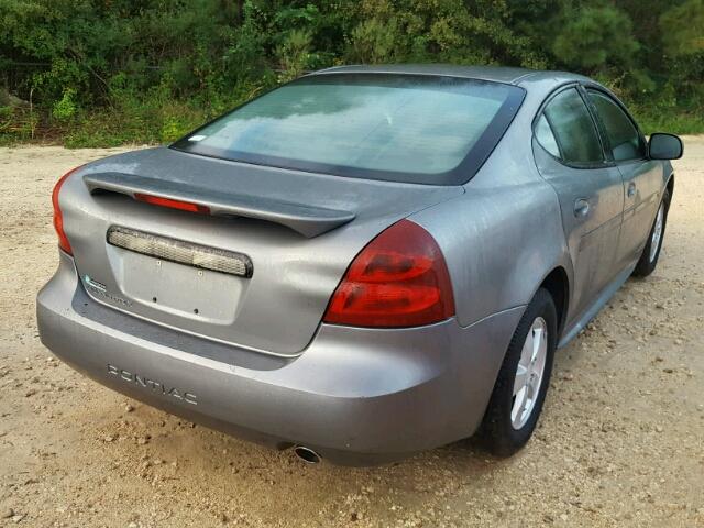 2G2WP552981143322 - 2008 PONTIAC GRAND PRIX GRAY photo 4