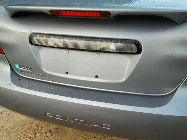 2G2WP552981143322 - 2008 PONTIAC GRAND PRIX GRAY photo 9