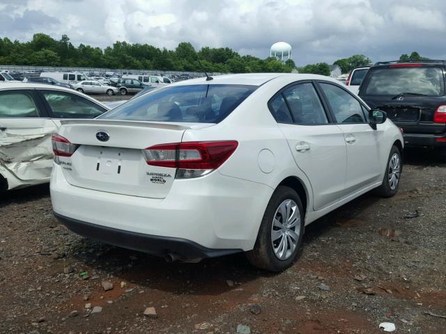 4S3GKAA68J3606938 - 2018 SUBARU IMPREZA WHITE photo 4