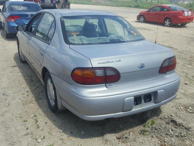 1G1NE52J9Y6124165 - 2000 CHEVROLET MALIBU LS SILVER photo 3