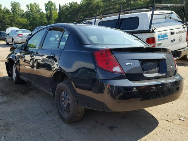 1G8AJ55F47Z181700 - 2007 SATURN ION LEVEL BLACK photo 3