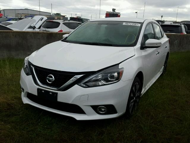 3N1AB7AP9HY362917 - 2017 NISSAN SENTRA YELLOW photo 2