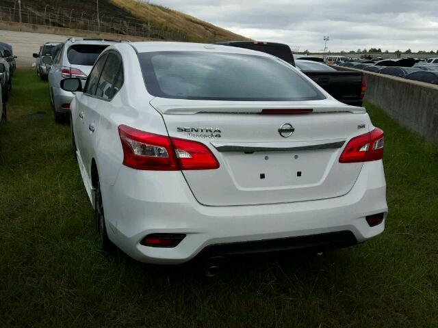 3N1AB7AP9HY362917 - 2017 NISSAN SENTRA YELLOW photo 3