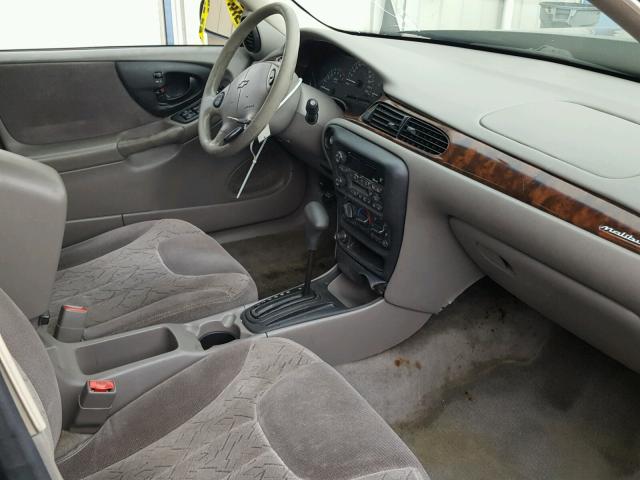 1G1NE52J42M598091 - 2002 CHEVROLET MALIBU LS TEAL photo 5