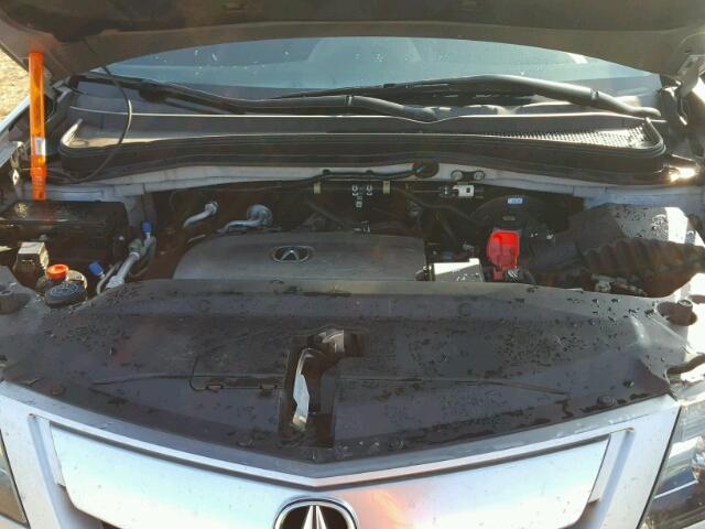 2HNYD2H6XCH511561 - 2012 ACURA MDX ADVANC ვერცხლისფერი ფოტო 7