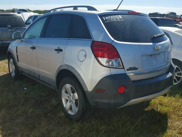 3GNAL2EK4CS632151 - 2012 CHEVROLET CAPTIVA SILVER photo 3