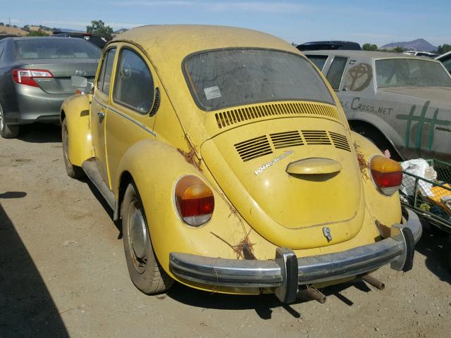 1332405817 - 1973 VOLKSWAGEN NEW BEETLE 黄色 照片 3
