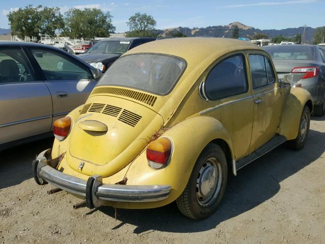 1332405817 - 1973 VOLKSWAGEN NEW BEETLE 黄色 照片 4