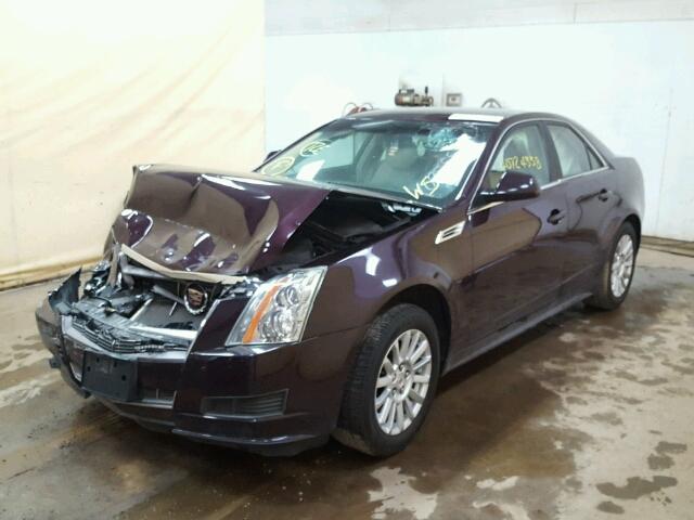 1G6DA5EG9A0109255 - 2010 CADILLAC CTS PURPLE photo 2