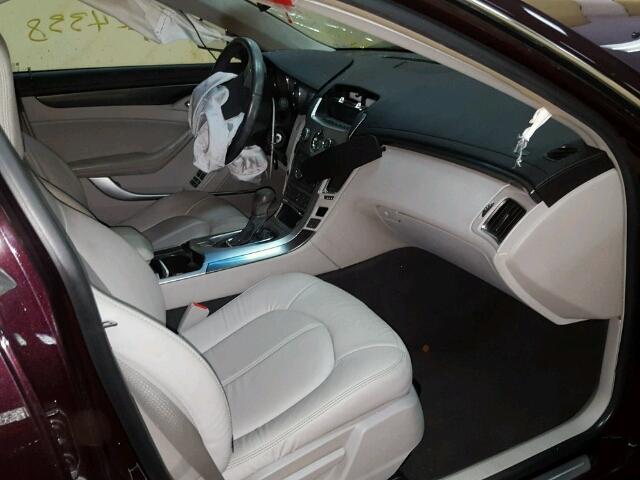1G6DA5EG9A0109255 - 2010 CADILLAC CTS PURPLE photo 5